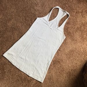 Women’s Striped Lululemon Athletica Racerback Tank